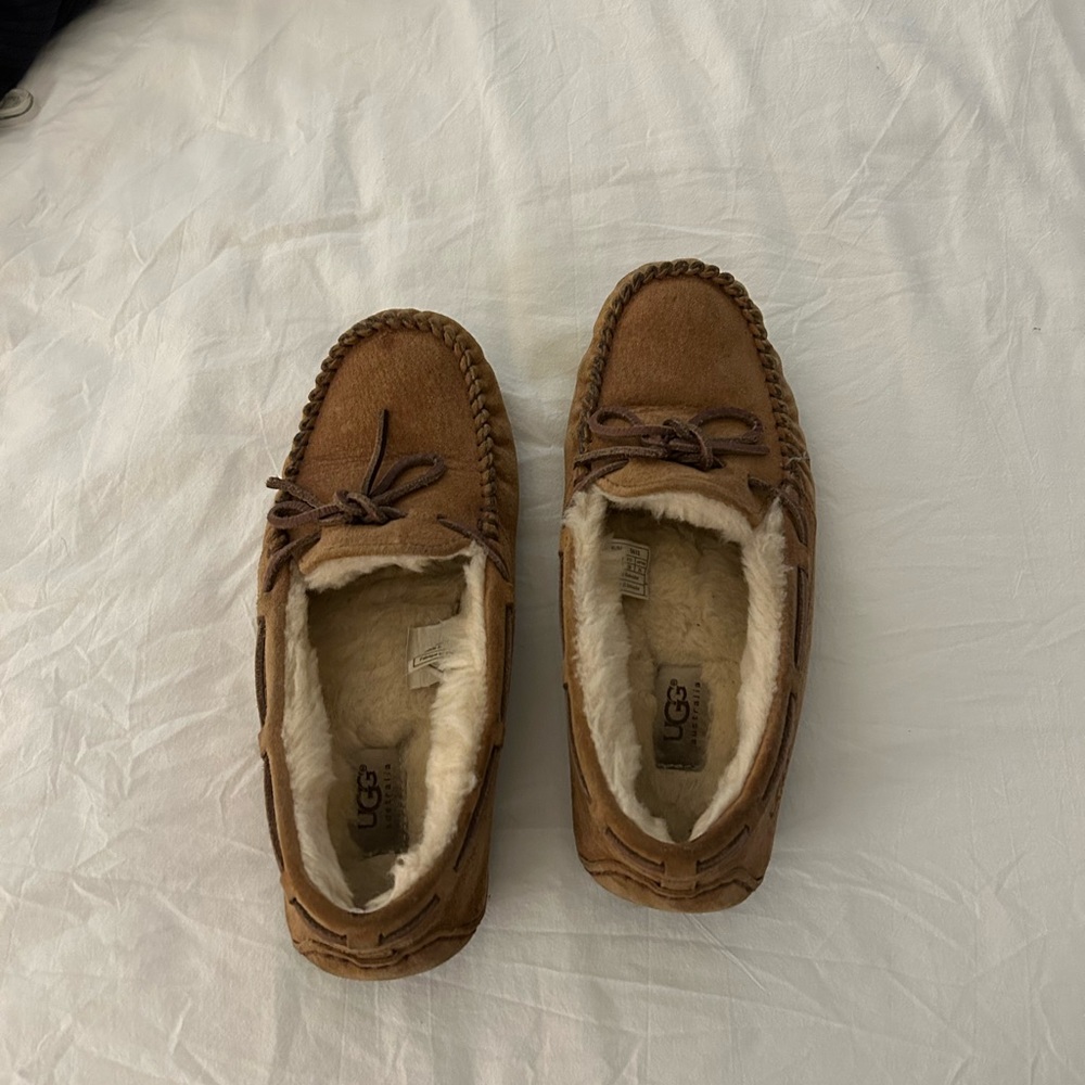 UGG Moccasin Slippers - Size 8